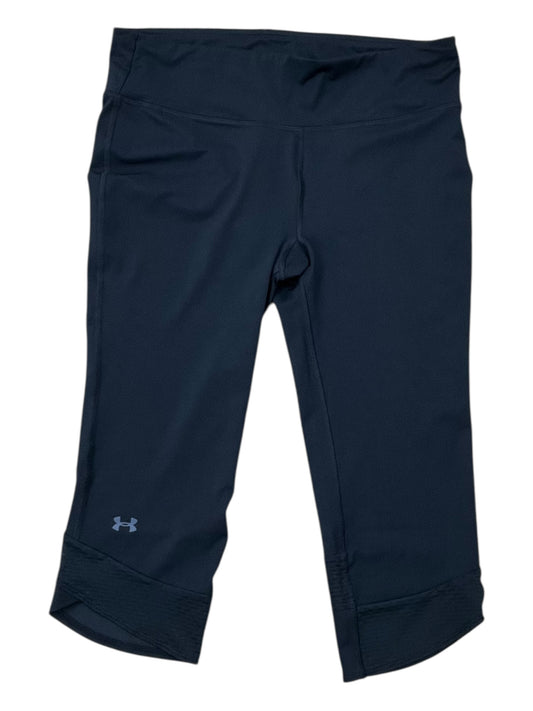 Athletic Capris By Under Armour In Black, Size:L