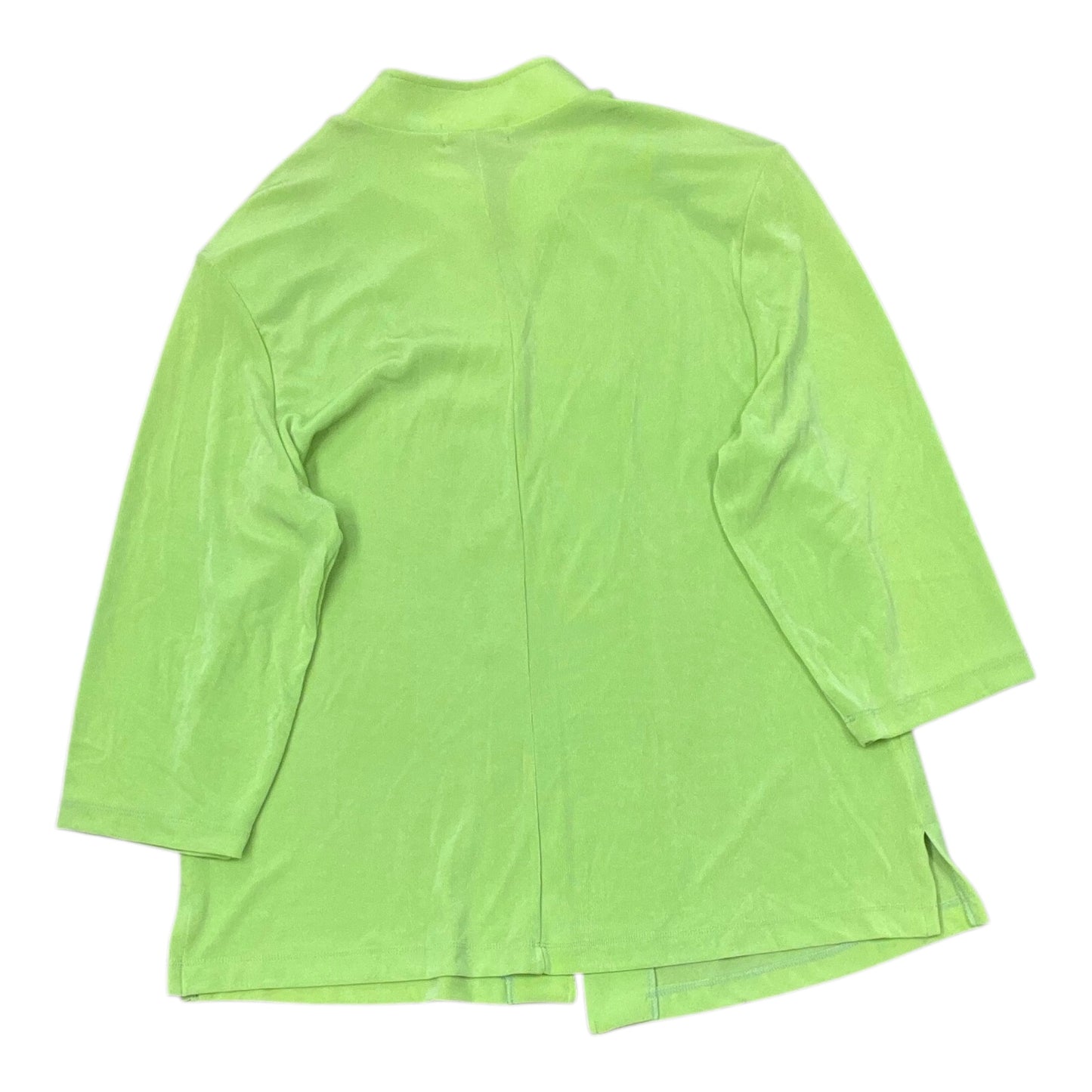 Cardigan By Clothes Mentor In Green, Size:L