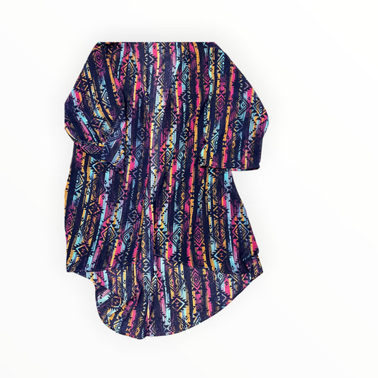 Cardigan By Lucky & Blessed In Multi, Size:Xl