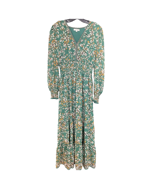 Dress Casual Maxi By Max Studio In Green, Size:M