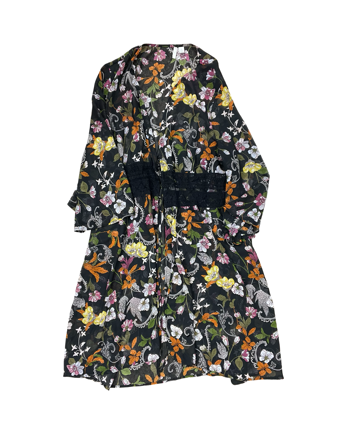 Cardigan By Clothes Mentor In Black, Size:Xl