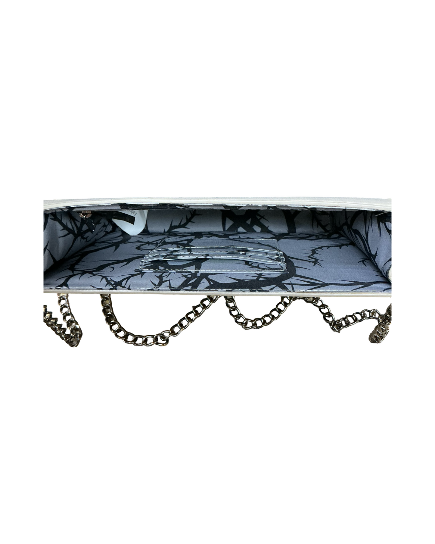 Handbag By Loungefly In Black & Grey, Size:Medium