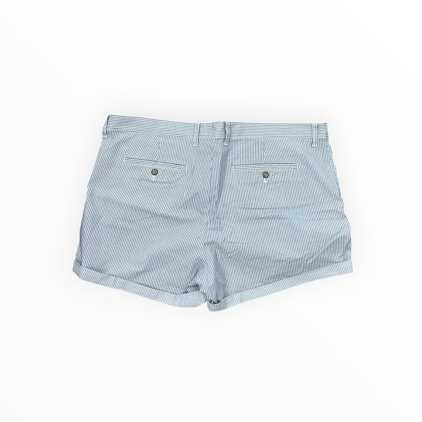 Shorts By Gap In Blue & White, Size:18