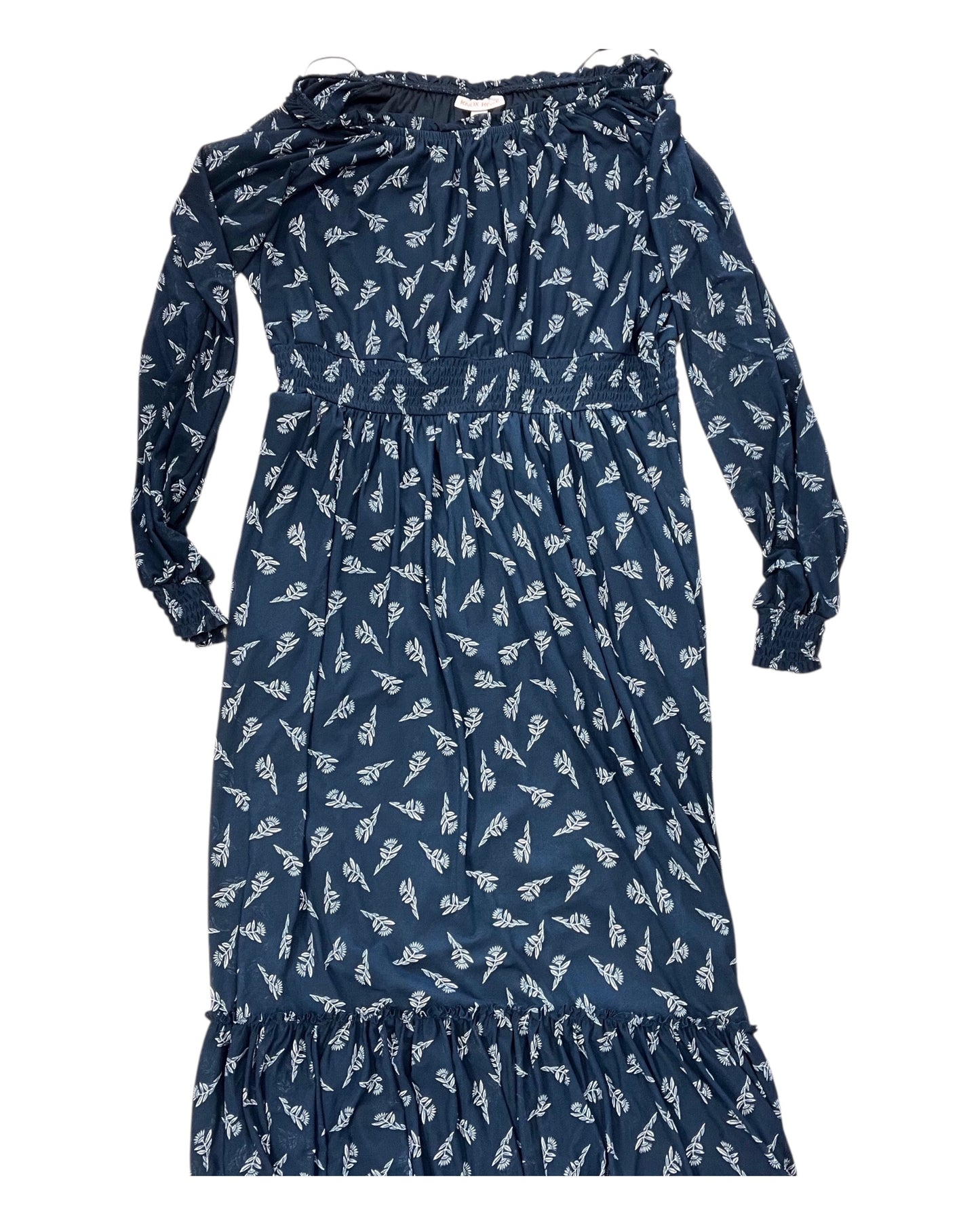 Dress Casual Maxi By Knox Rose In Blue, Size:L