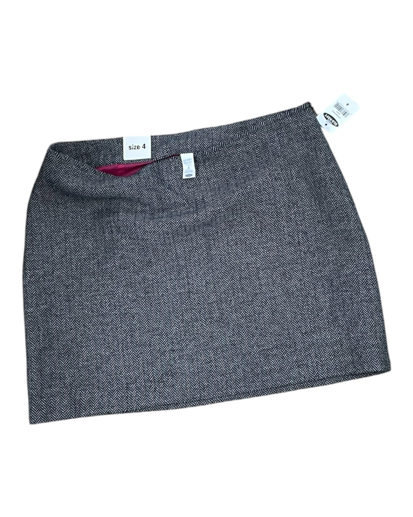 Skirt Mini & Short By Old Navy In Grey, Size:4