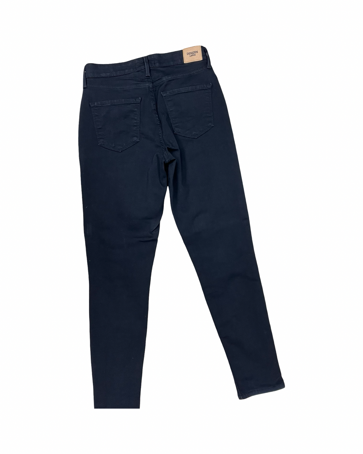 Jeans Skinny By Levis In Black Denim, Size:4