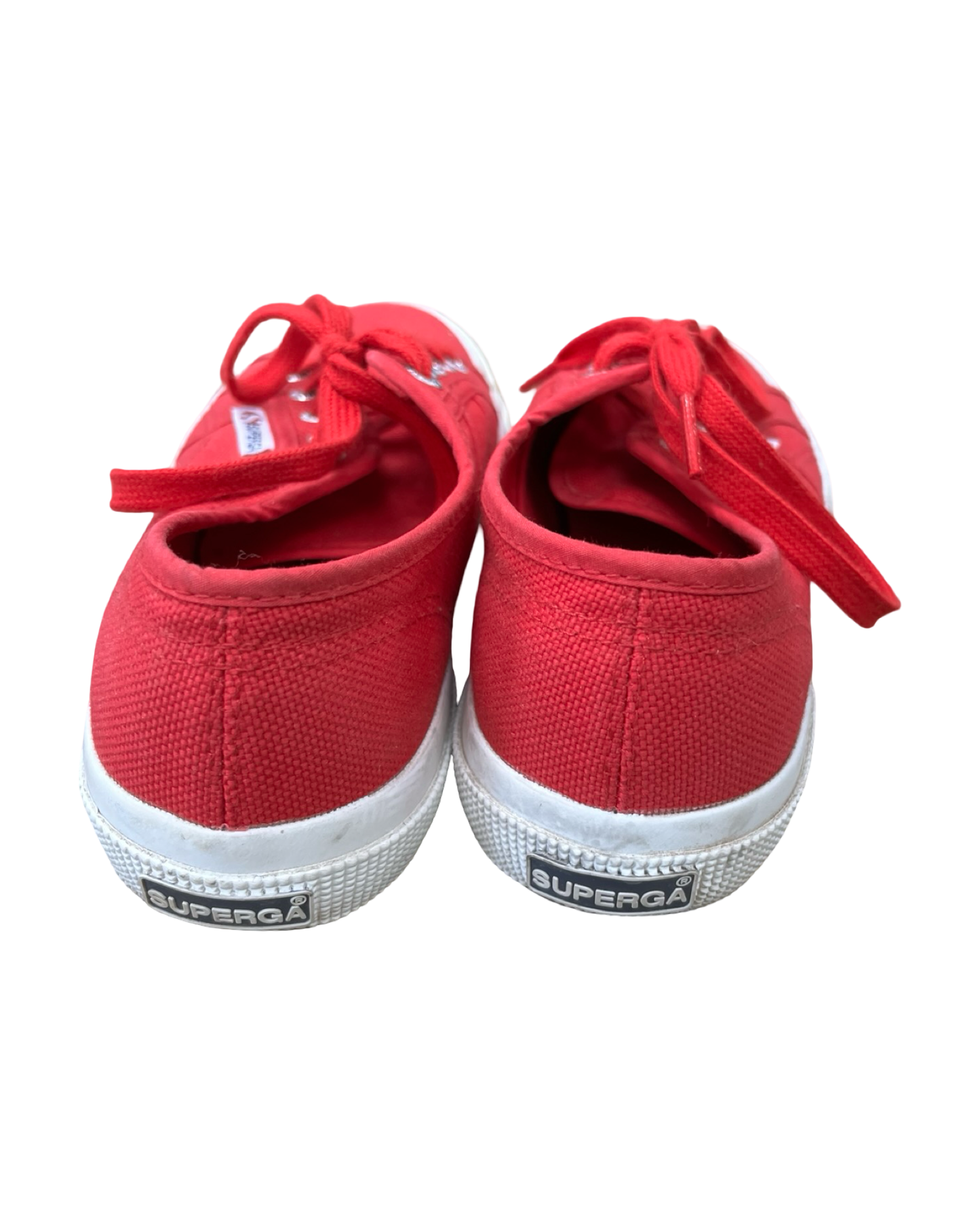 Shoes Sneakers By Superga In Red, Size:6.5
