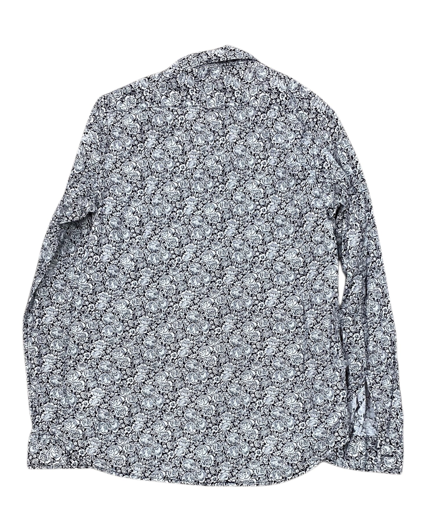 Blouse Ls By Gap In Black & White, Size:Xs