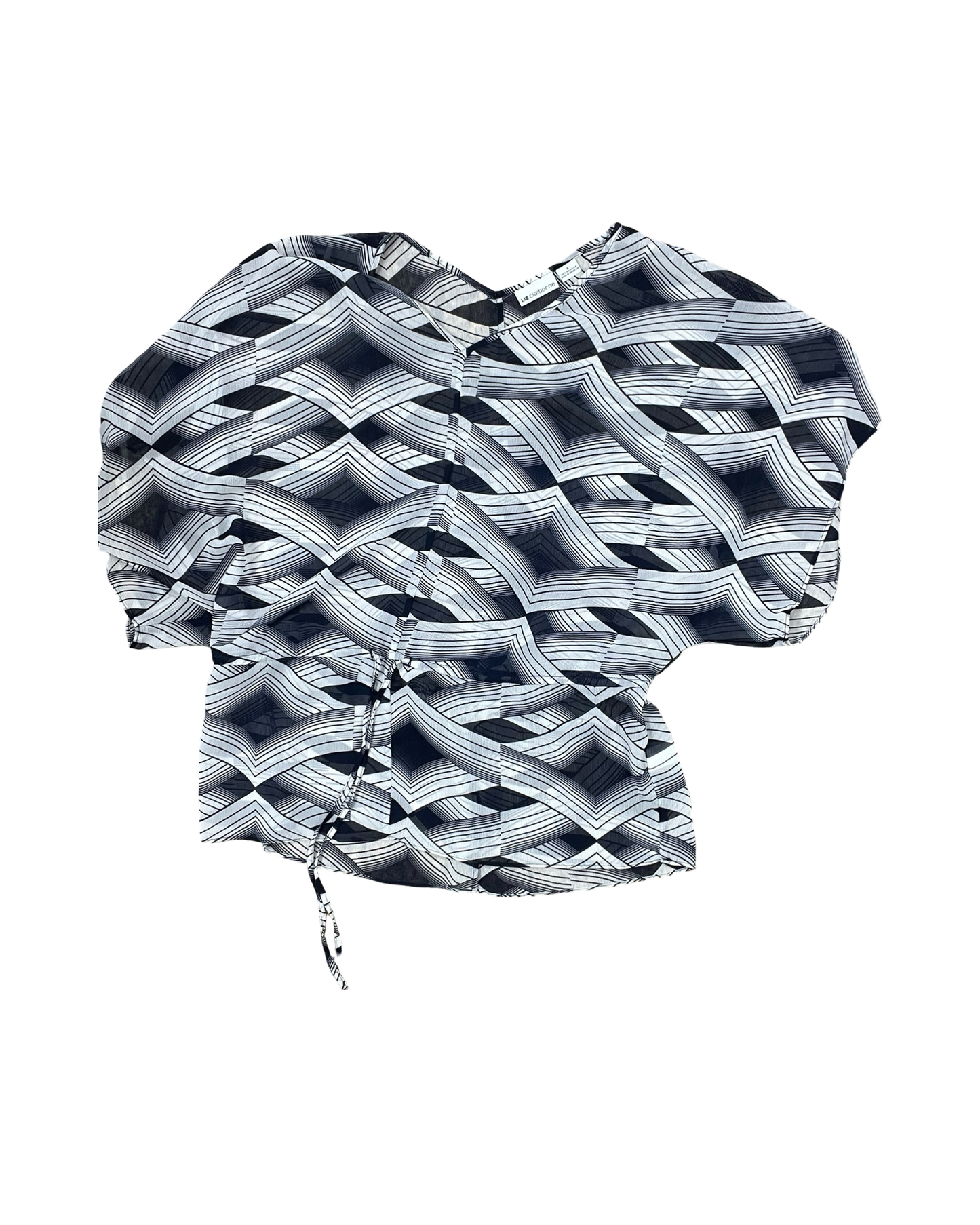 Top Ss By Liz Claiborne In Blue, Size:S