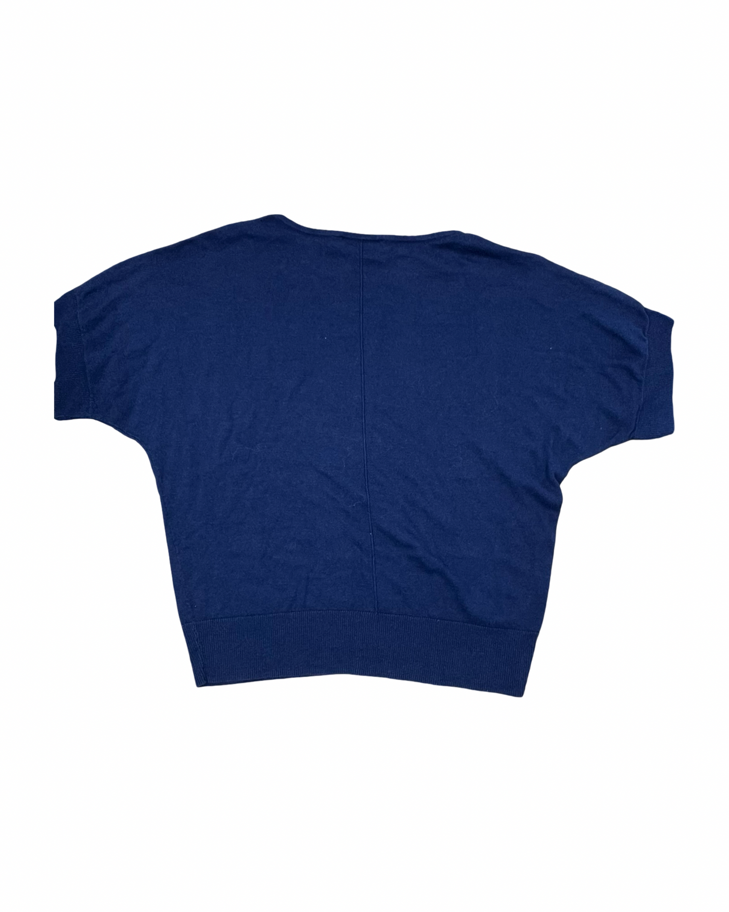 Top Ss By Michael By Michael Kors In Blue, Size:M