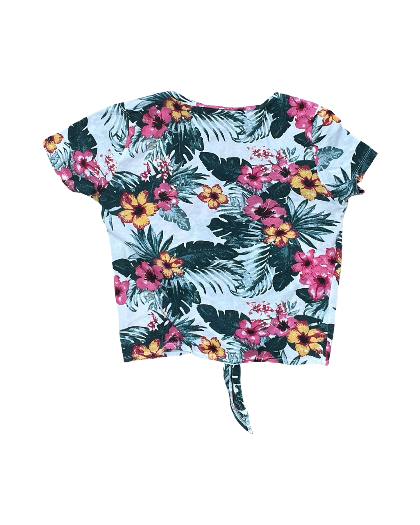 Top Ss By Guess In Floral Print, Size:Xs