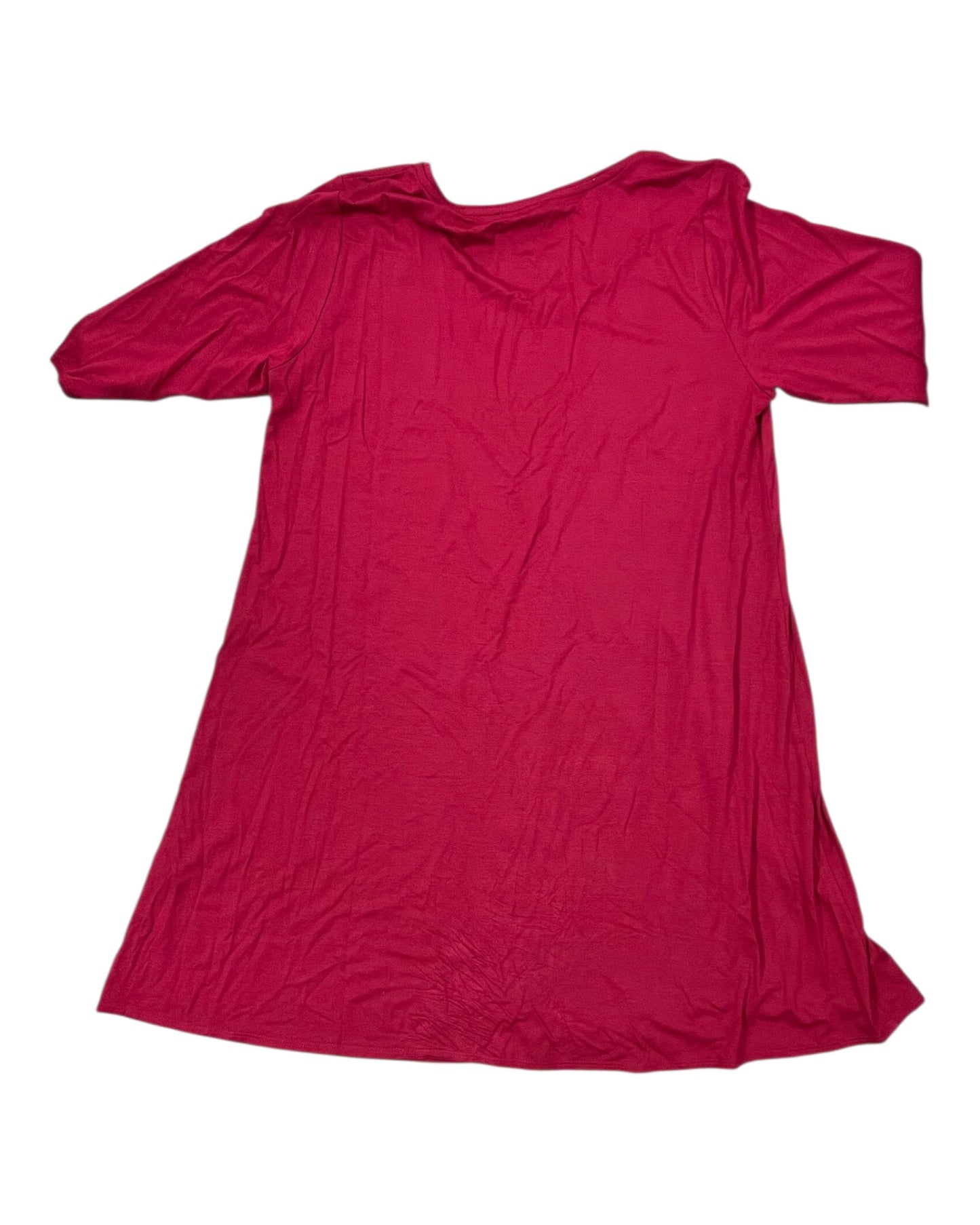 Dress Casual Midi By Eileen Fisher In Red, Size:S
