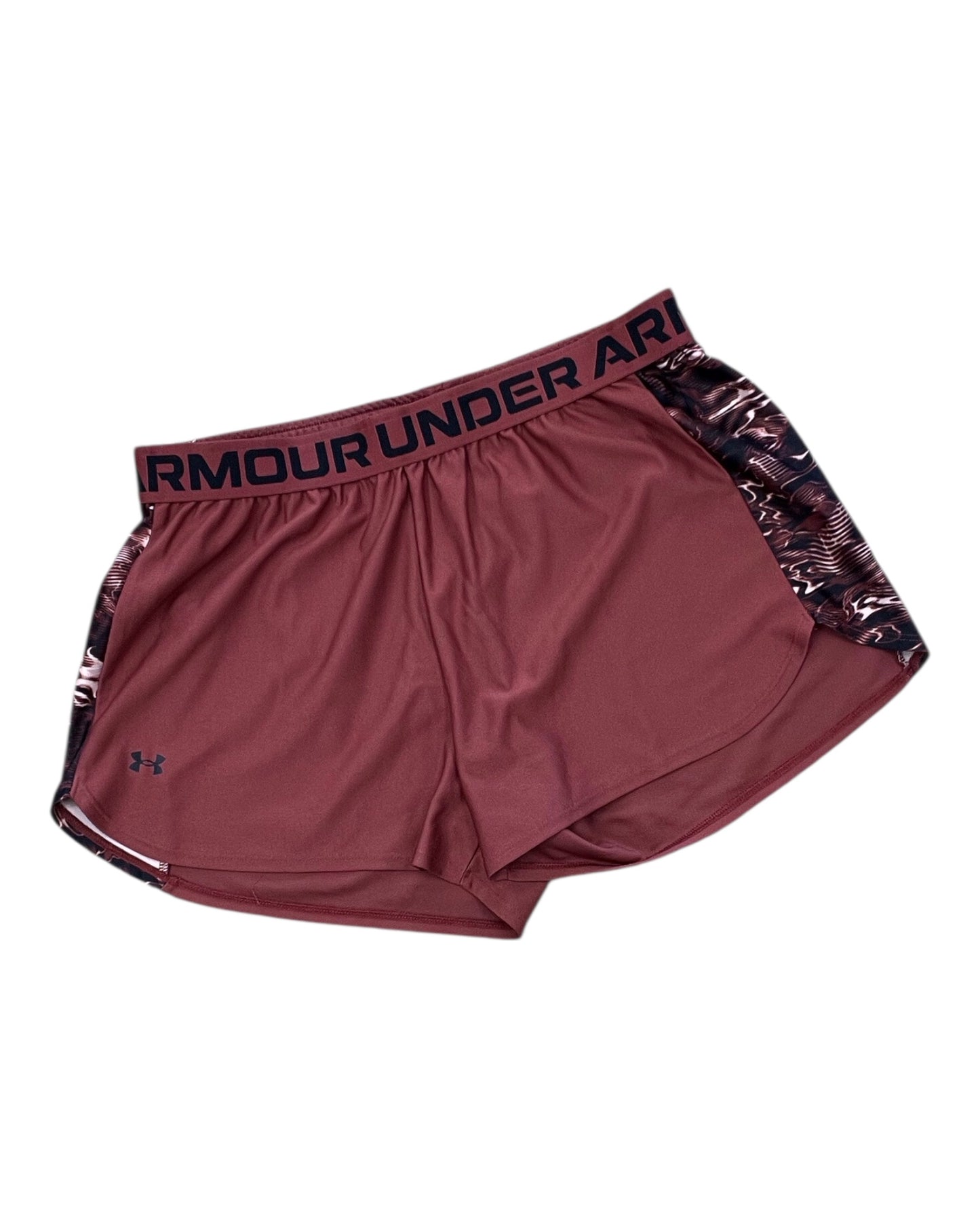 Athletic Shorts By Under Armour In Brown, Size:L