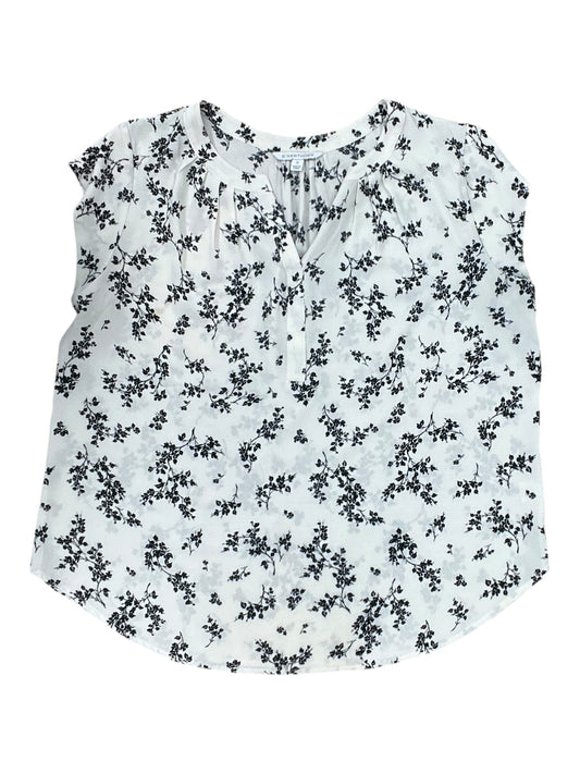 Top Sleeveless By 41 Hawthorn In Black & Cream, Size:Xl