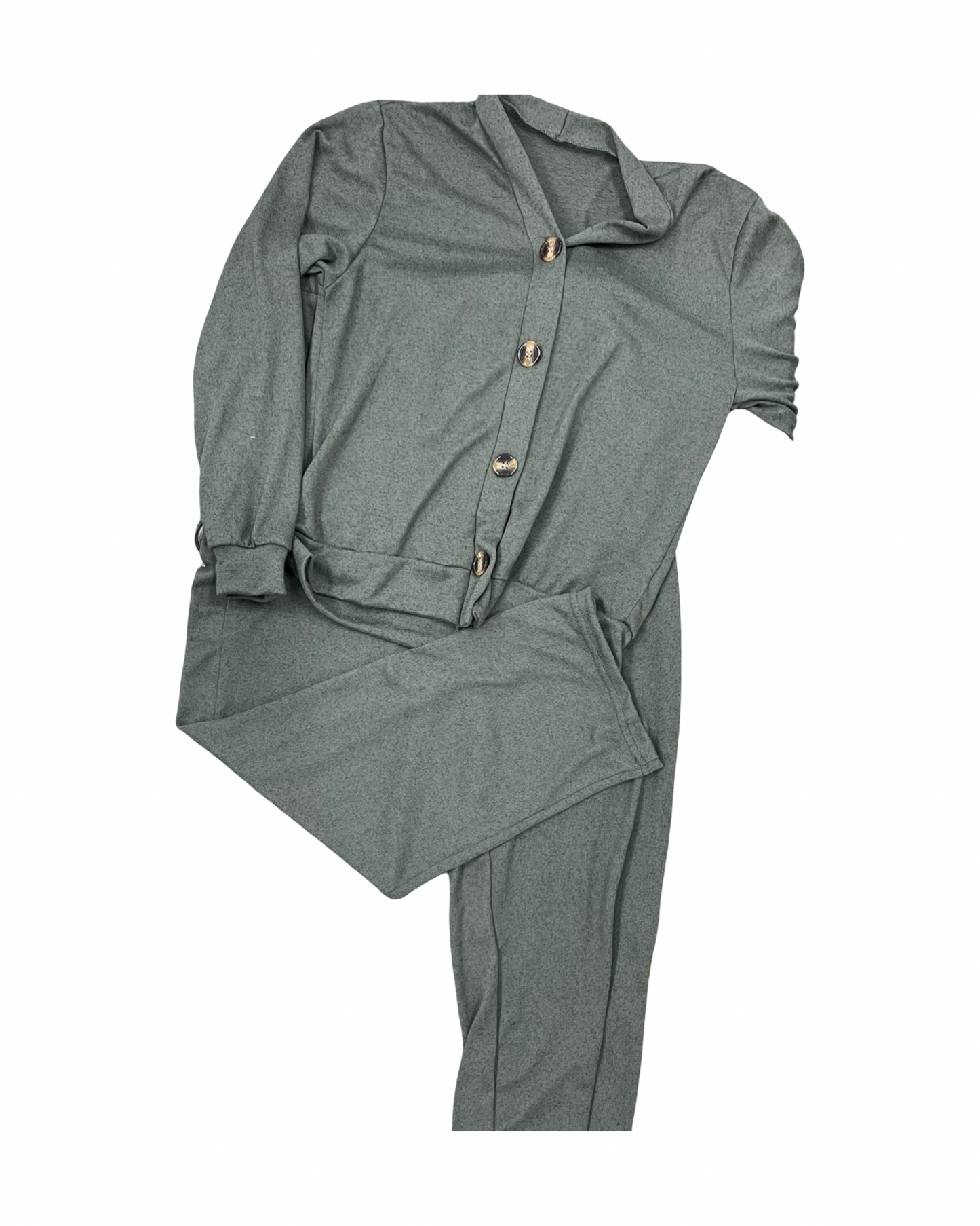 Lounge Set Pants By Clothes Mentor In Green, Size:S