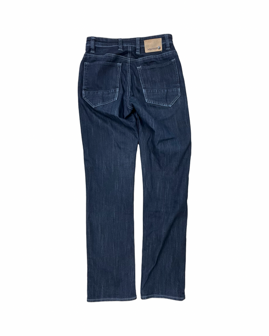Jeans Straight By Marmot In Blue Denim, Size:6