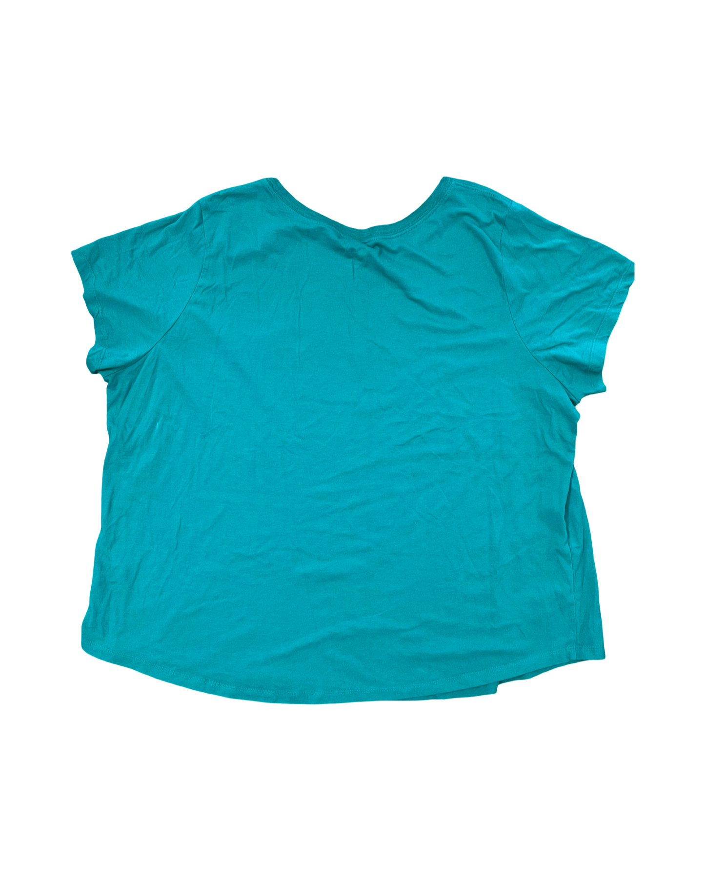 Athletic Top Ss By Nike In Green, Size:3X