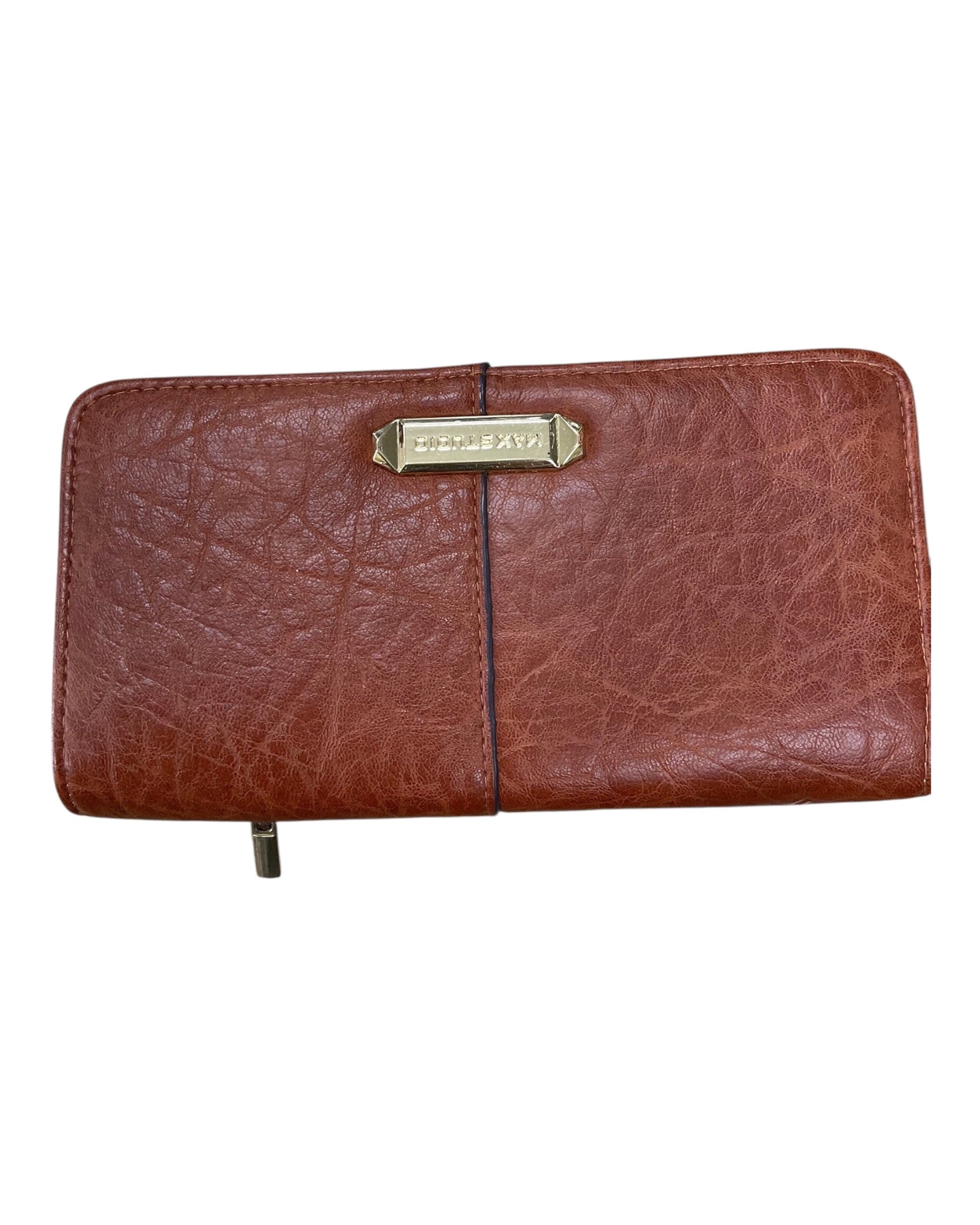 Wallet By Max Studio In Brown, Size:Medium