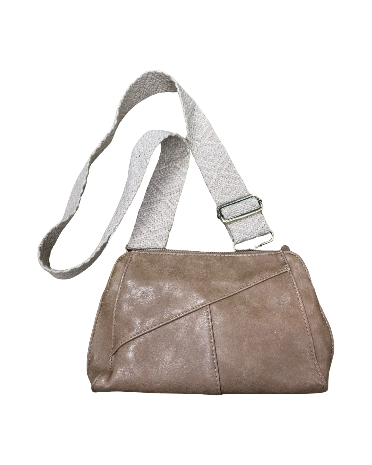 Crossbody By Joy Susan In Brown, Size:Medium