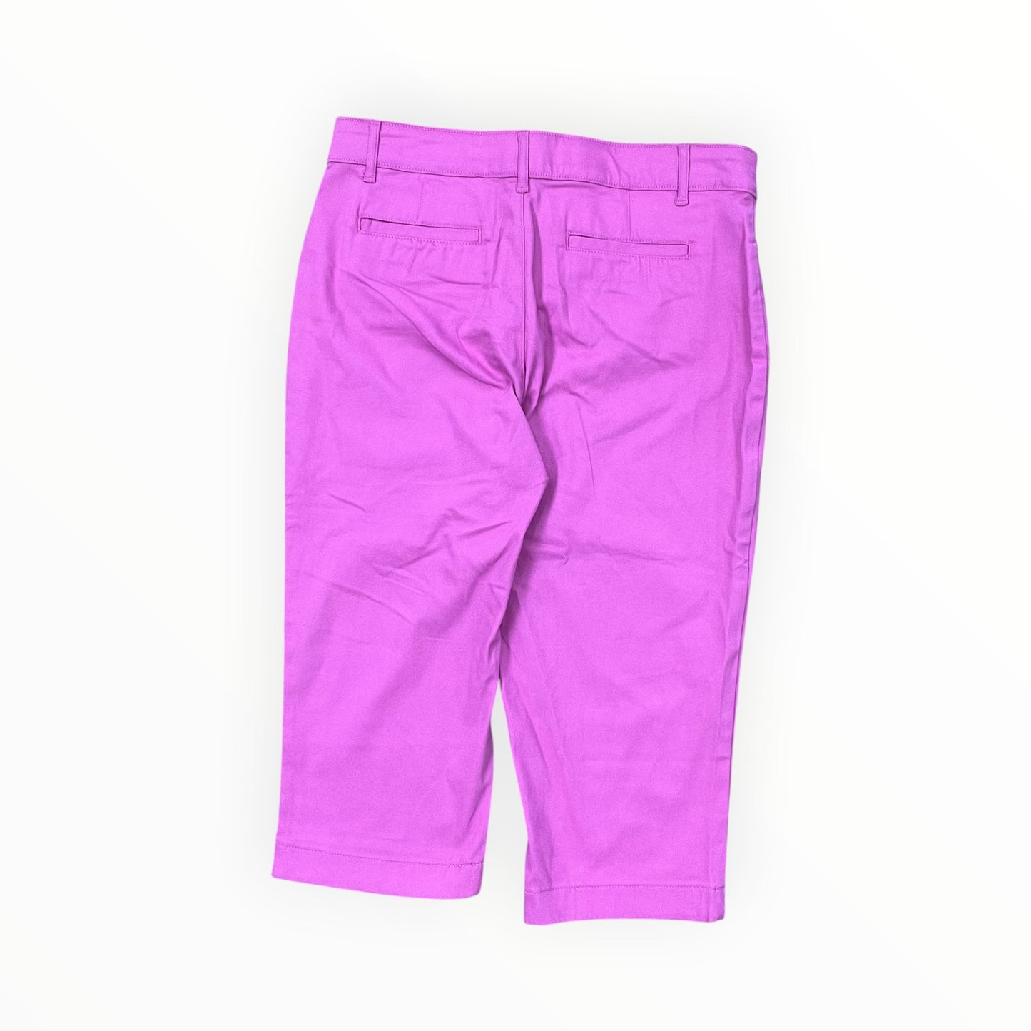 Pants Cropped By St Johns Bay In Pink, Size:10