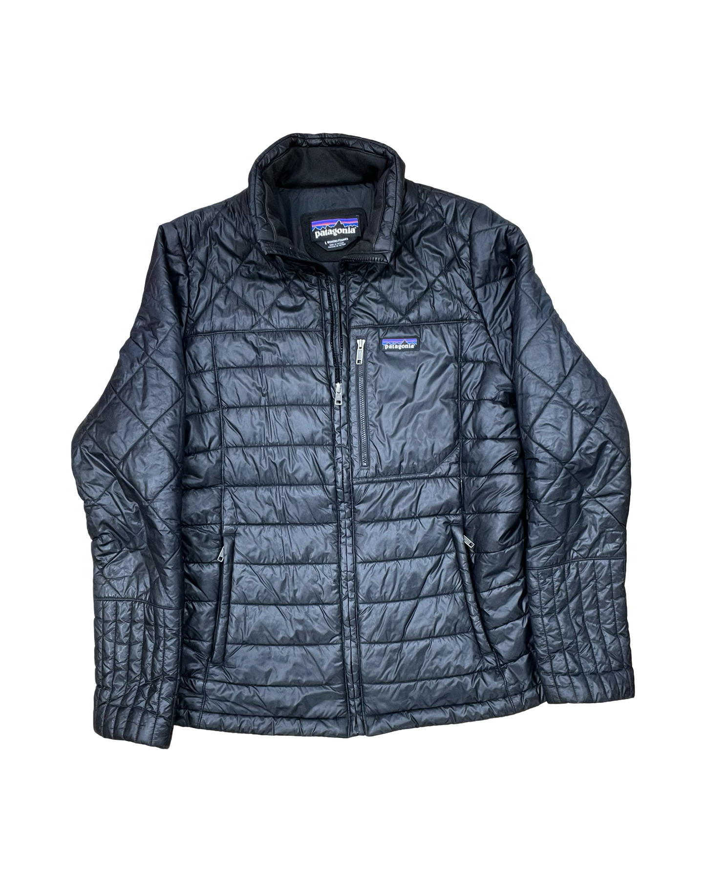 Coat Puffer & Quilted By Patagonia In Black, Size:L