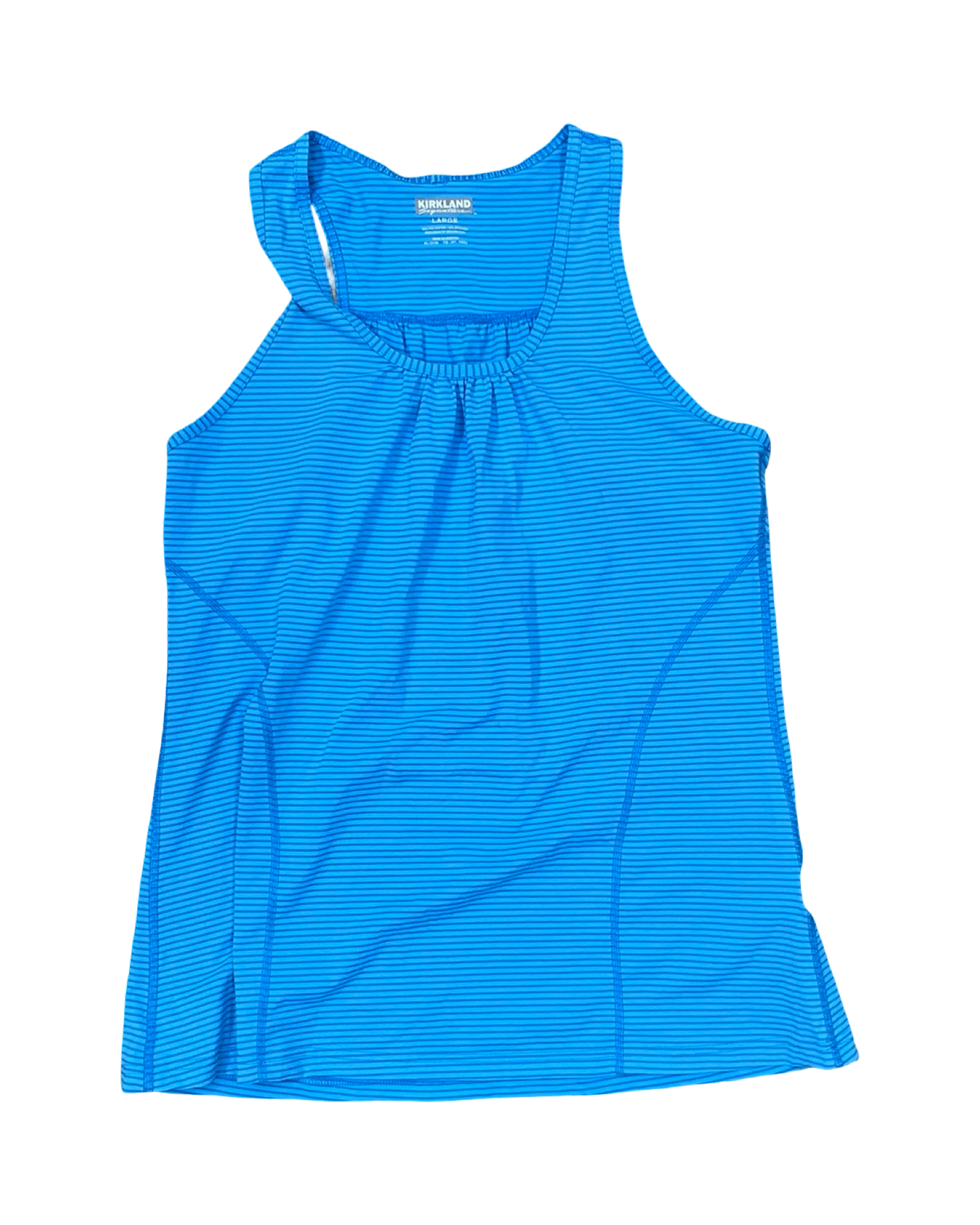 Top Sleeveless By Kirkland In Blue, Size:L