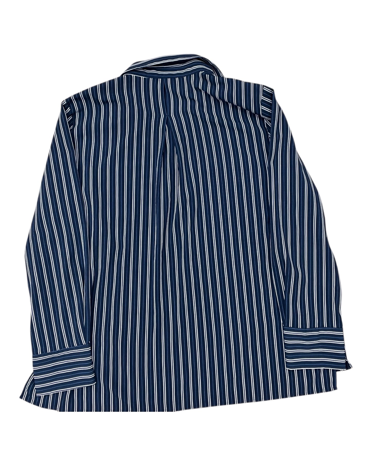 Blouse Ls By Zac And Rachel In Blue, Size:Xl