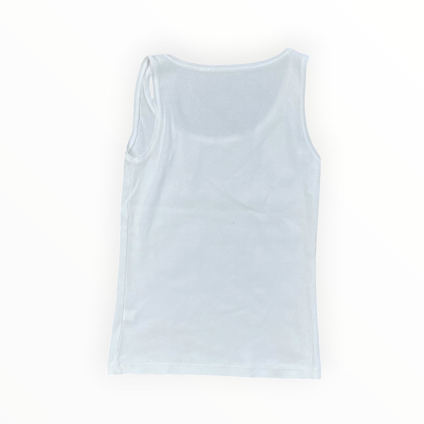 Tank Top By Chicos In White, Size:S