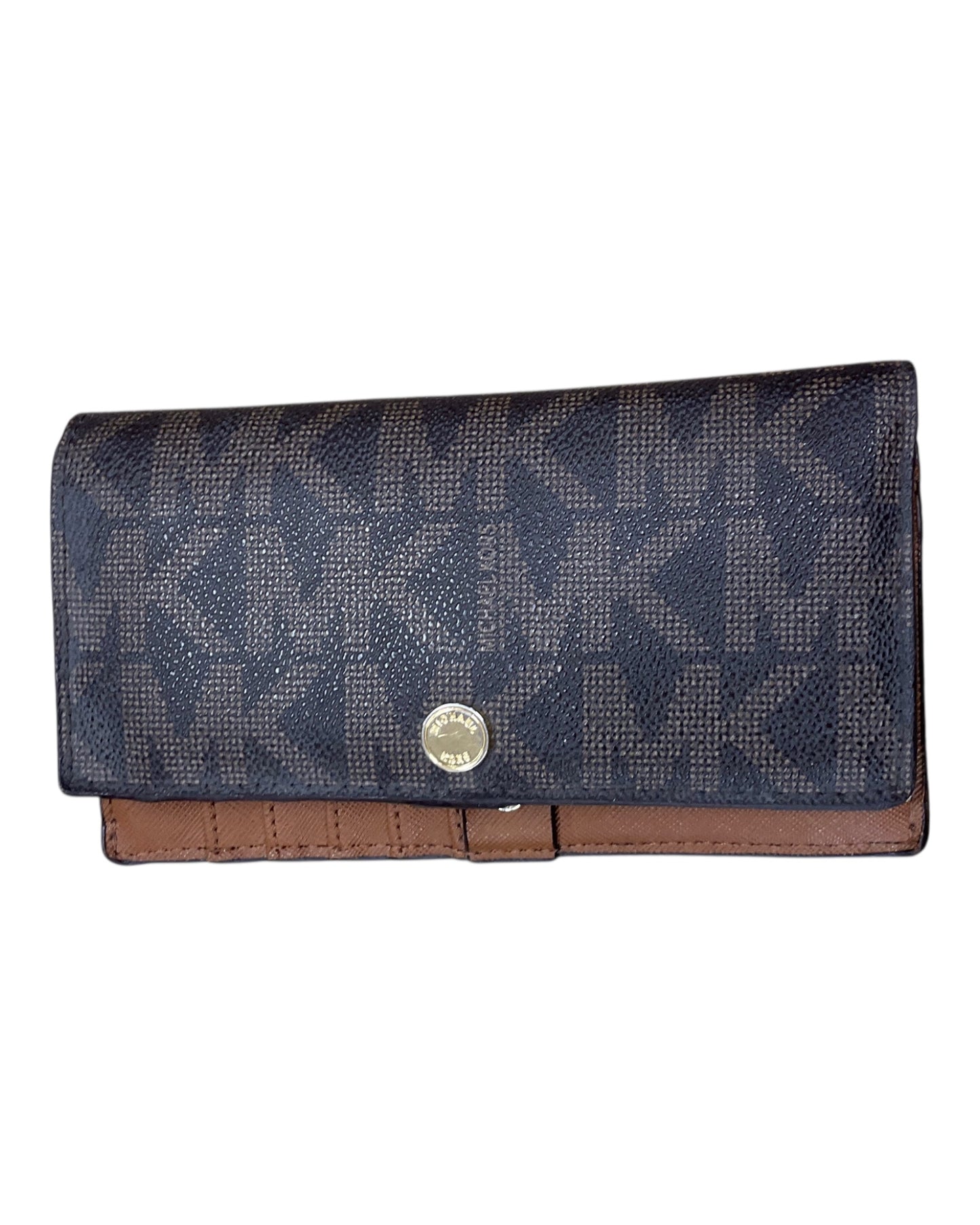 Wallet Designer By Michael Kors In Brown, Size:Small