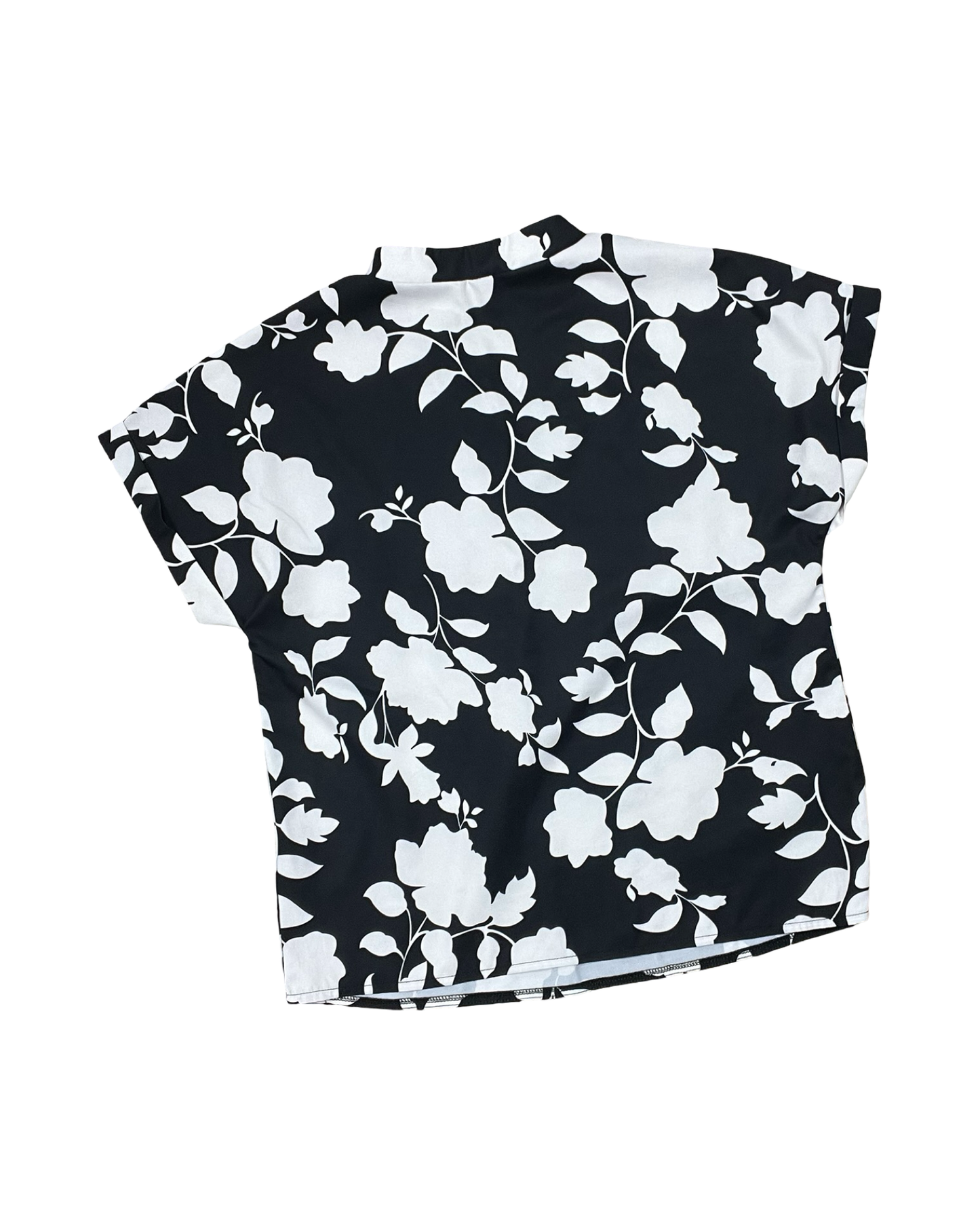 Top Ss By Shein In Black & White, Size:M