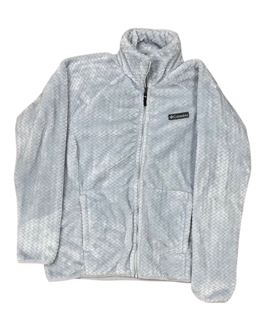 Jacket Fleece By Columbia In Blue, Size:L