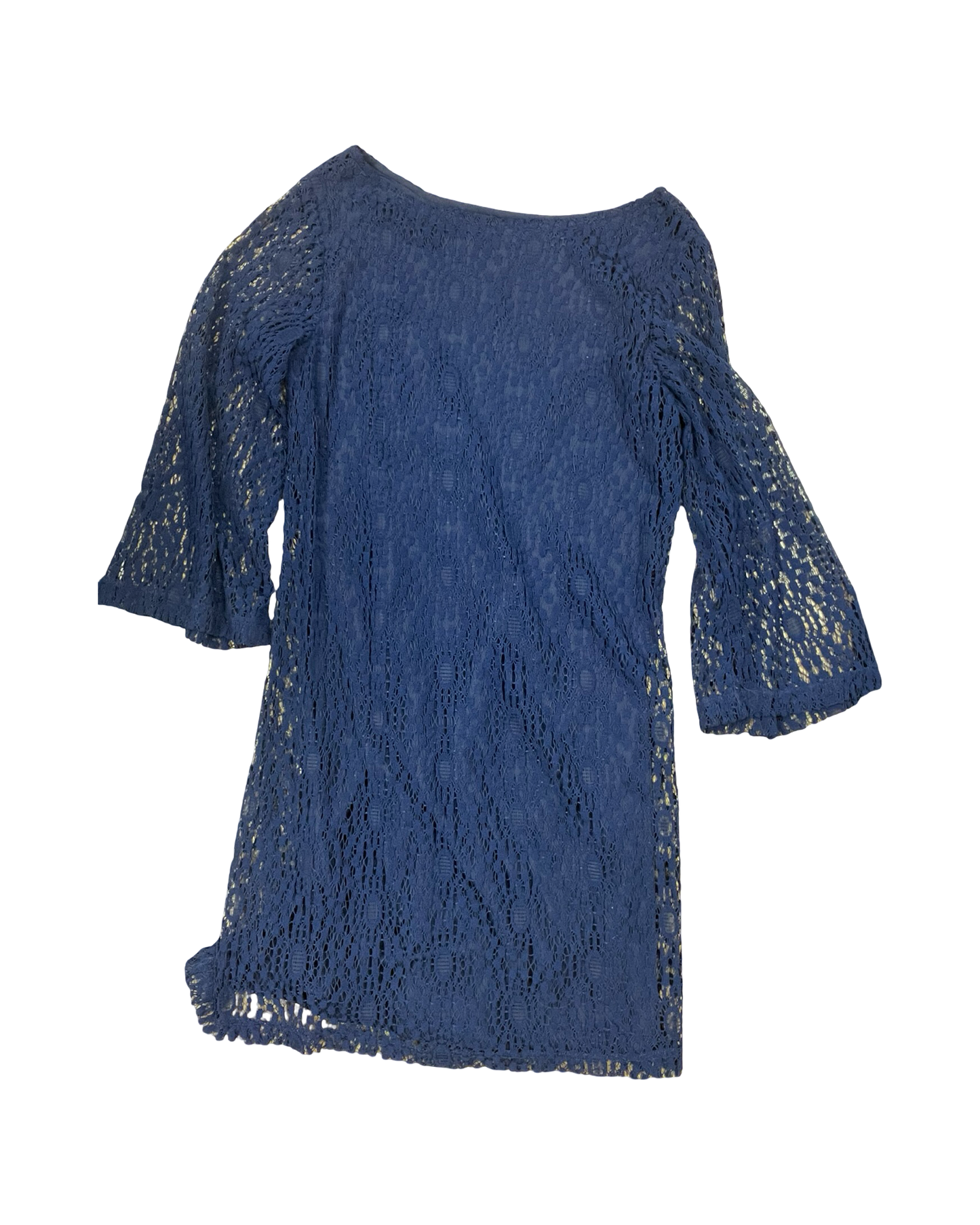 Dress Work By Sharagano In Navy, Size:M