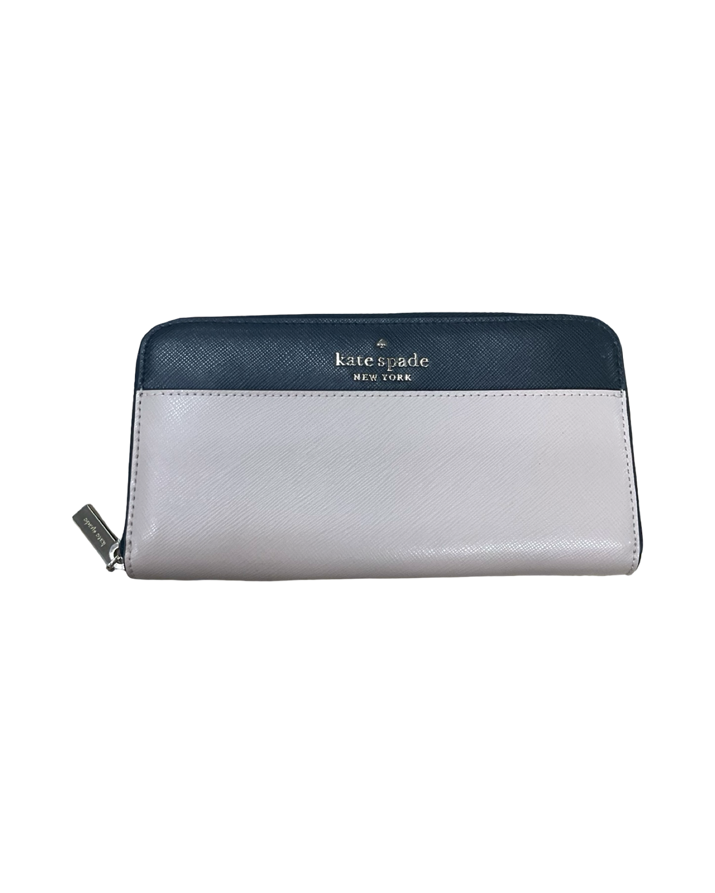 Wallet Designer By Kate Spade In Black & Tan, Size:Medium