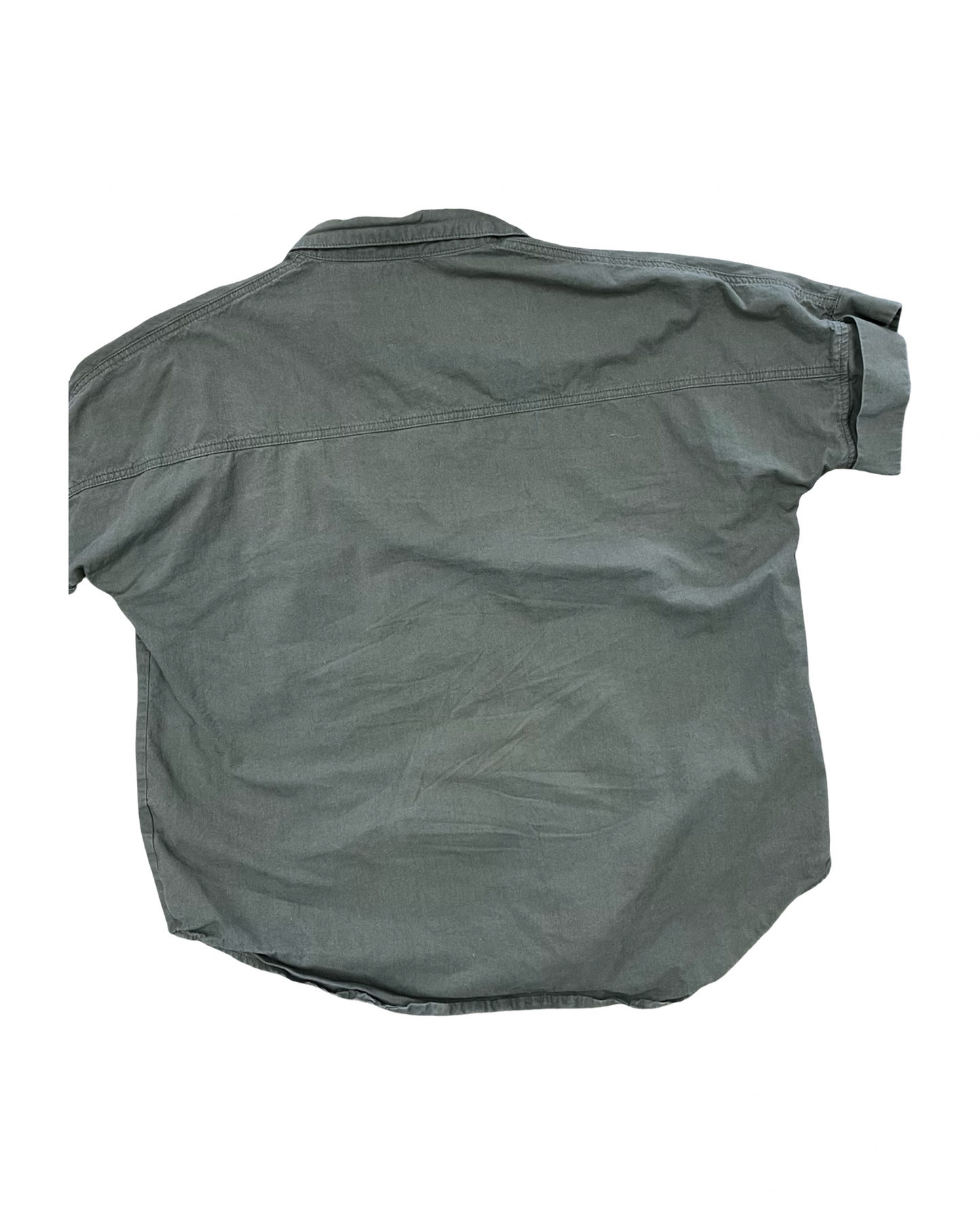 Blouse Ss By Clothes Mentor In Green, Size:2X