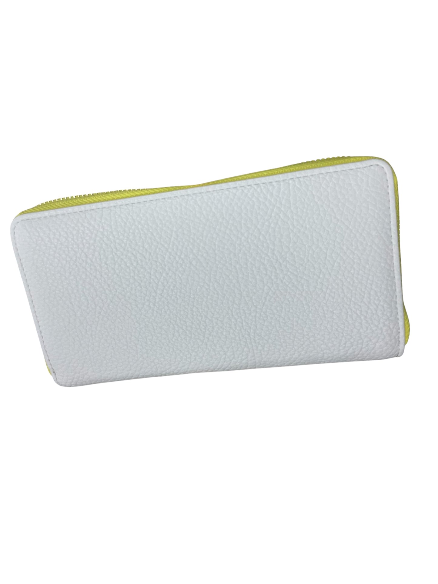 Wallet By Clothes Mentor In White, Size:Medium