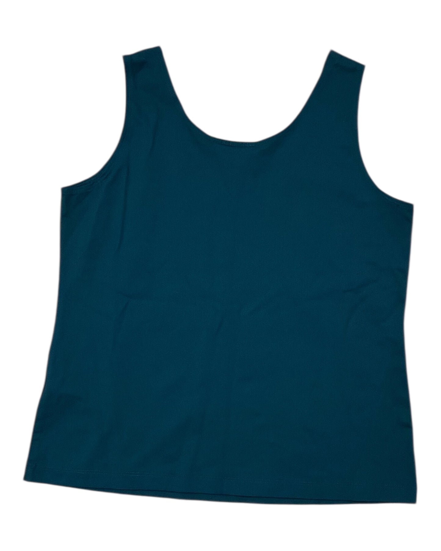 Tank Top By Chicos In Green, Size:L