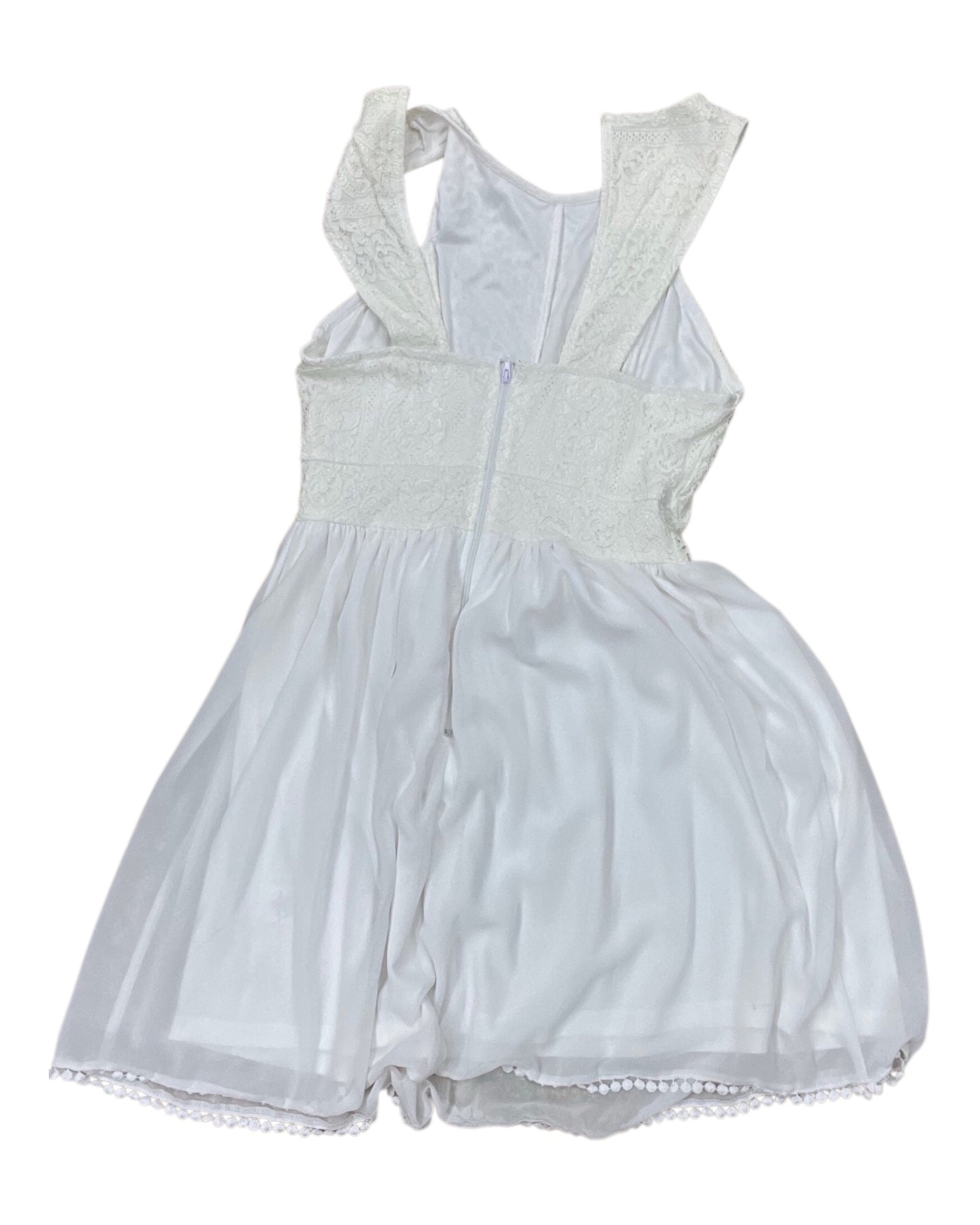 Dress Party Short By Clothes Mentor In White, Size:S