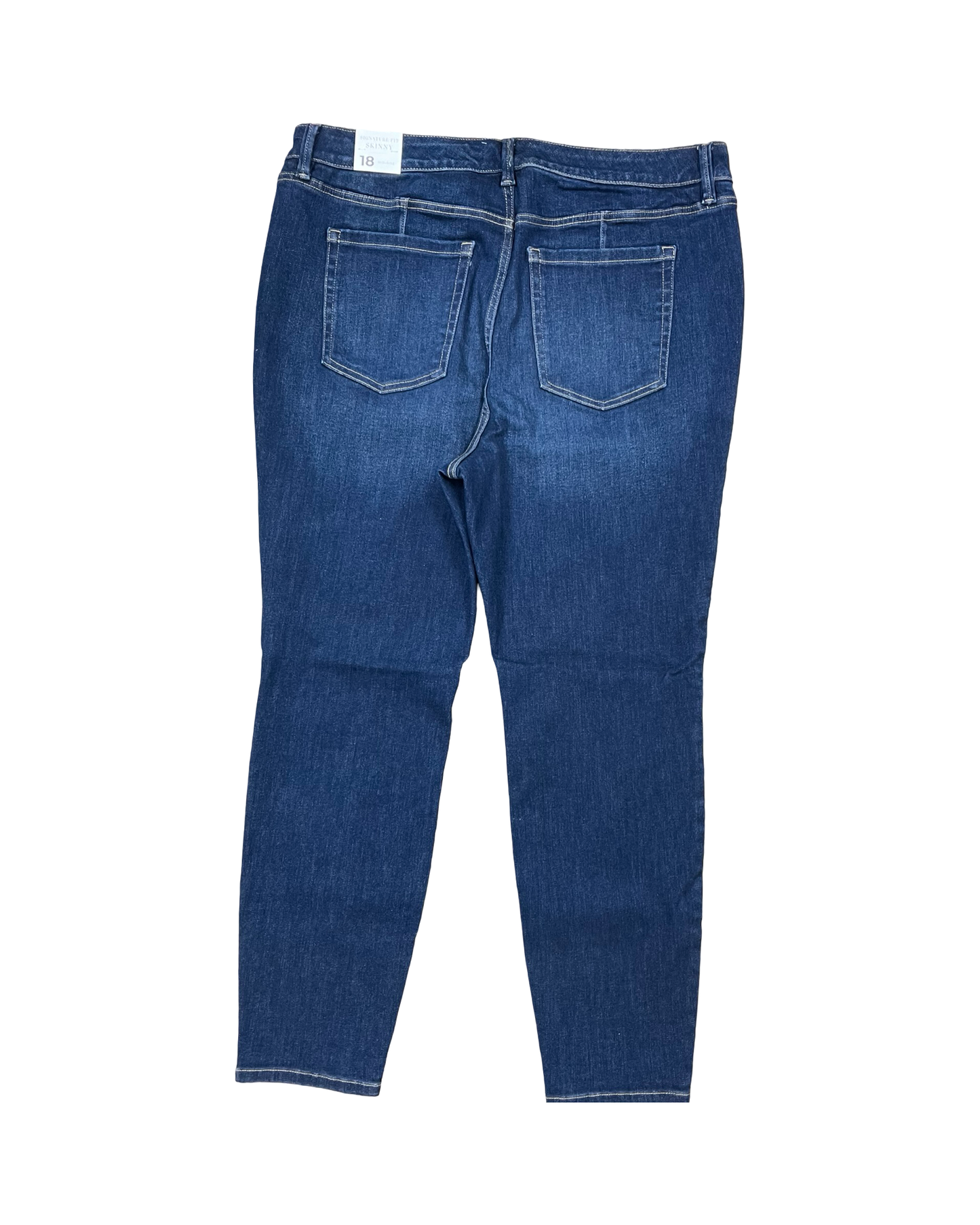 Jeans Skinny By Lane Bryant In Blue Denim, Size:18