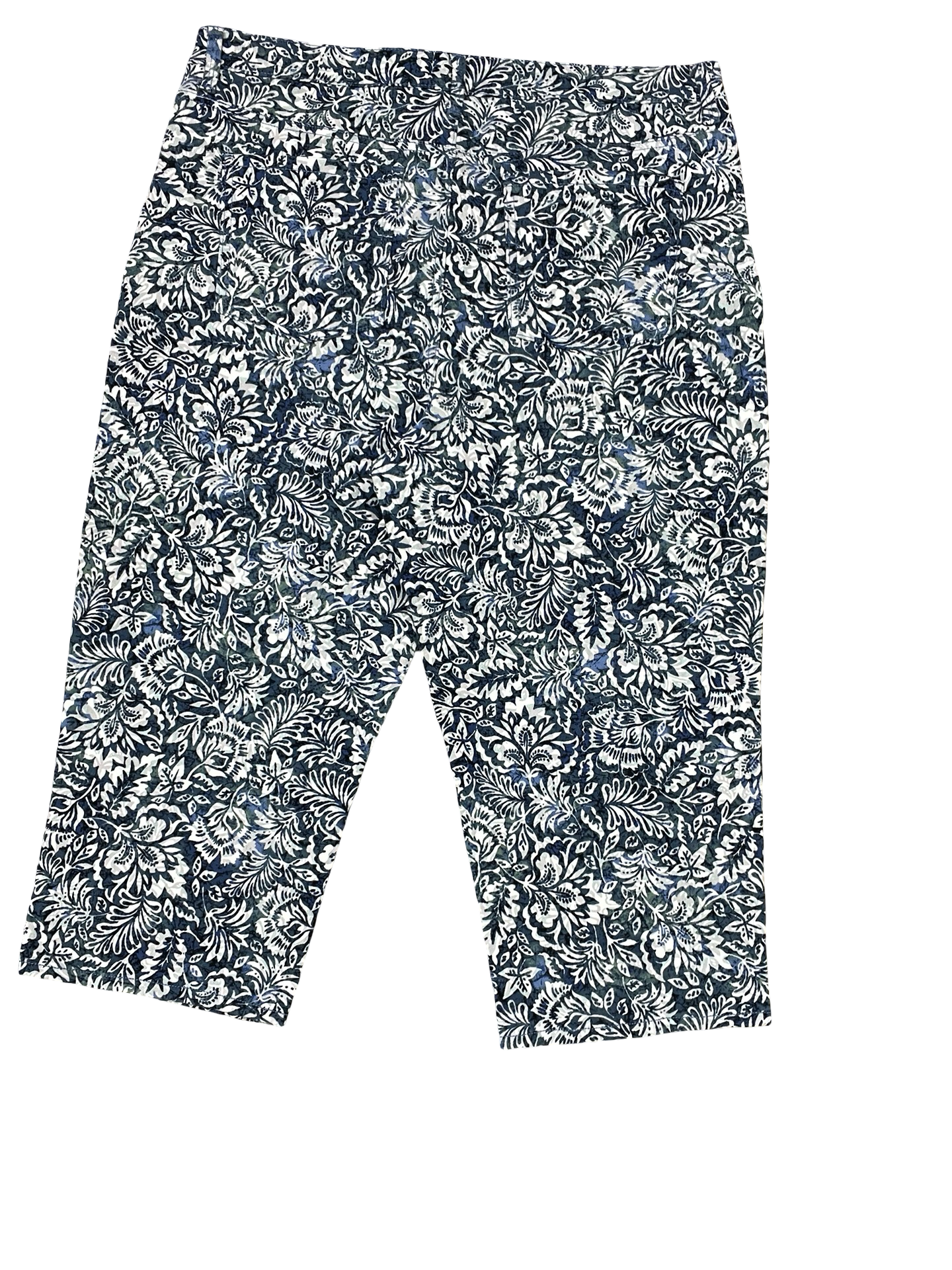 Jeans Cropped By Gloria Vanderbilt In Blue, Size:18