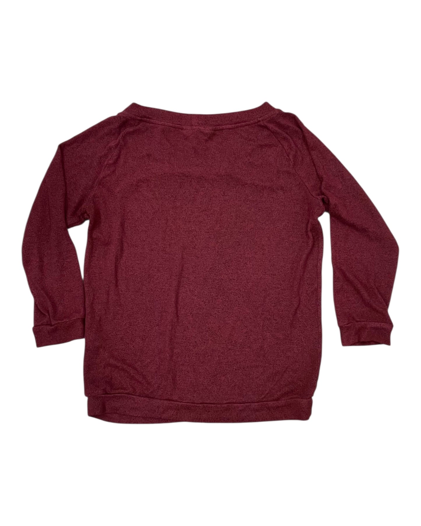 Top 3/4 Sleeve By Market & Spruce In Red, Size:M