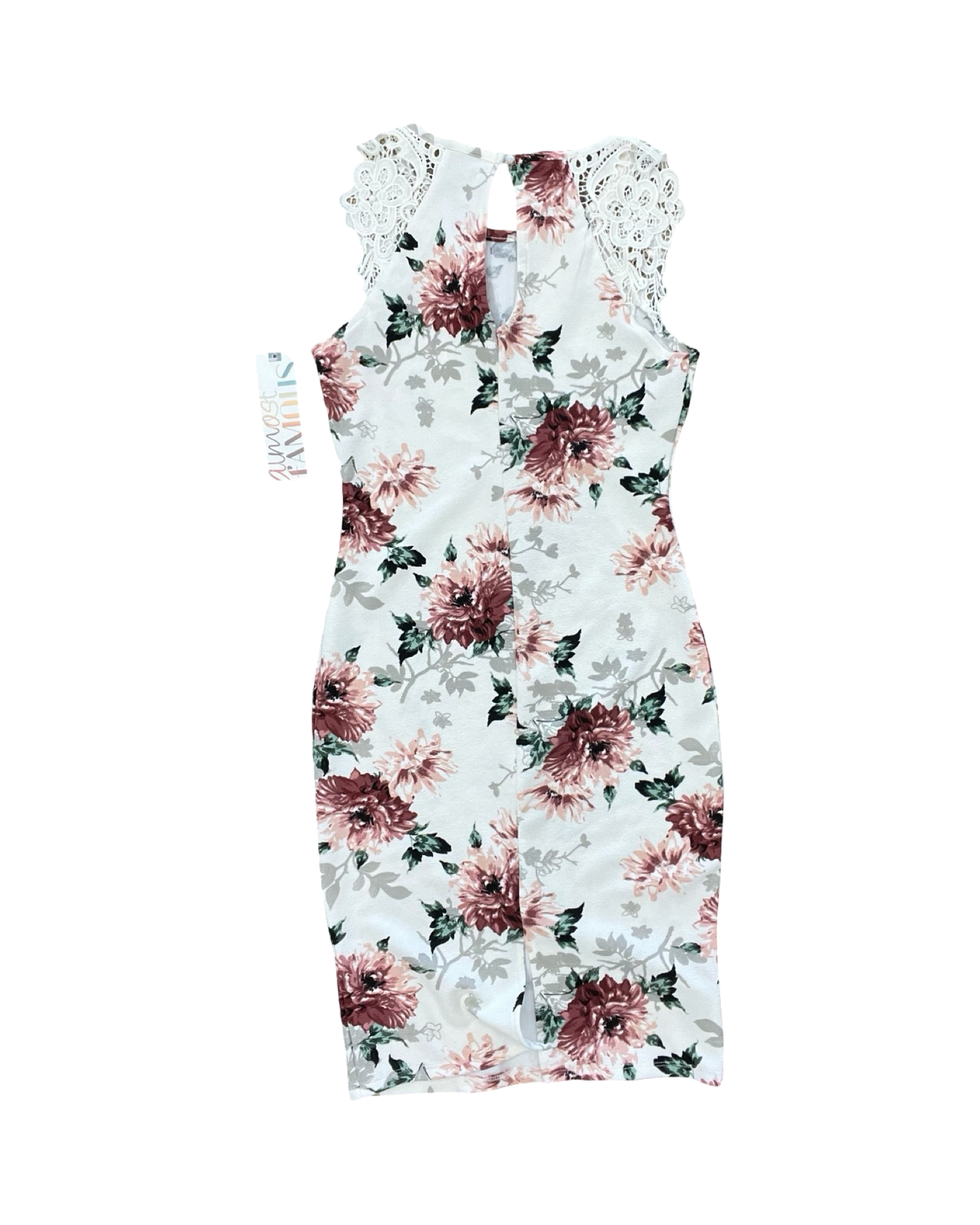 Dress Party Midi By Almost Famous In Floral Print, Size:M