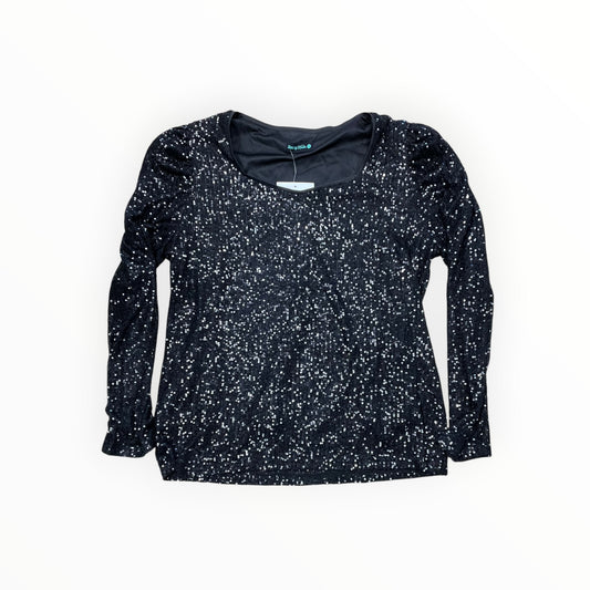Top Ls By Clothes Mentor In Black, Size:2X