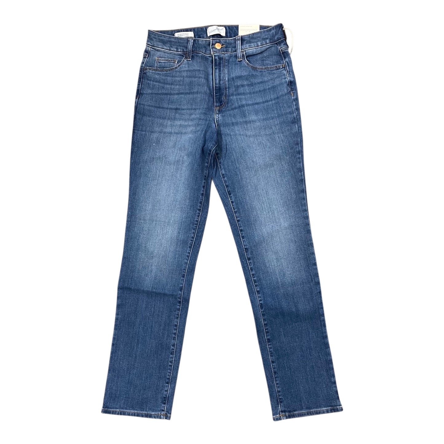 Jeans Straight By Universal Standard In Blue Denim, Size:8L