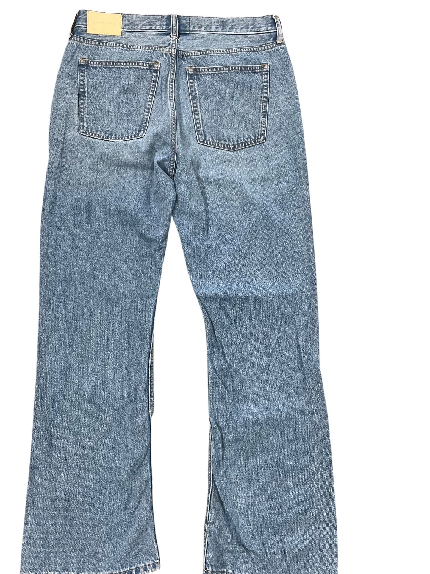 Jeans Boot Cut By Everlane In Blue Denim, Size:8