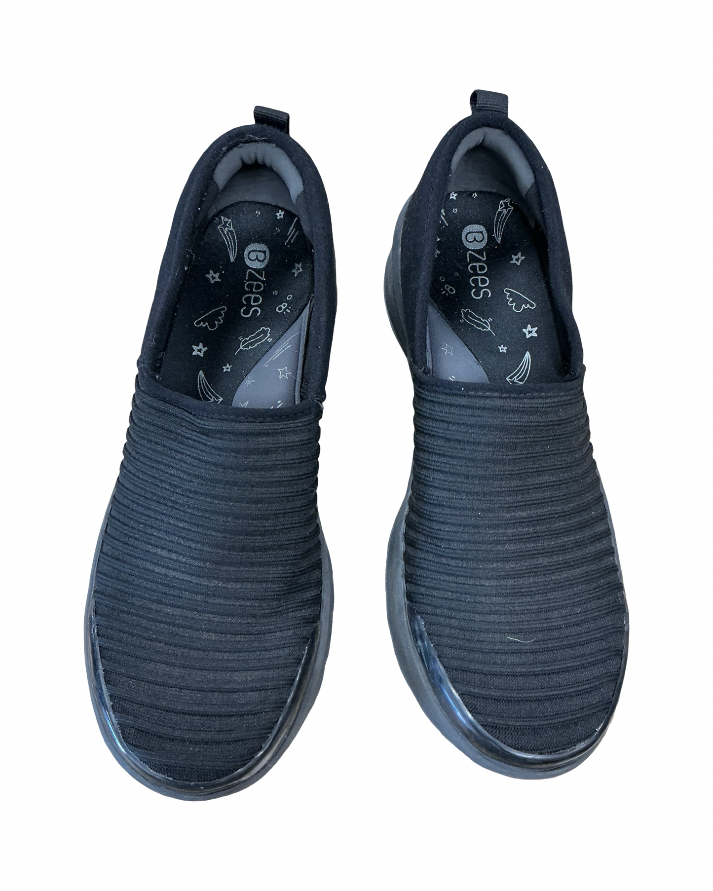 Shoes Sneakers By Bzees In Black, Size:8.5