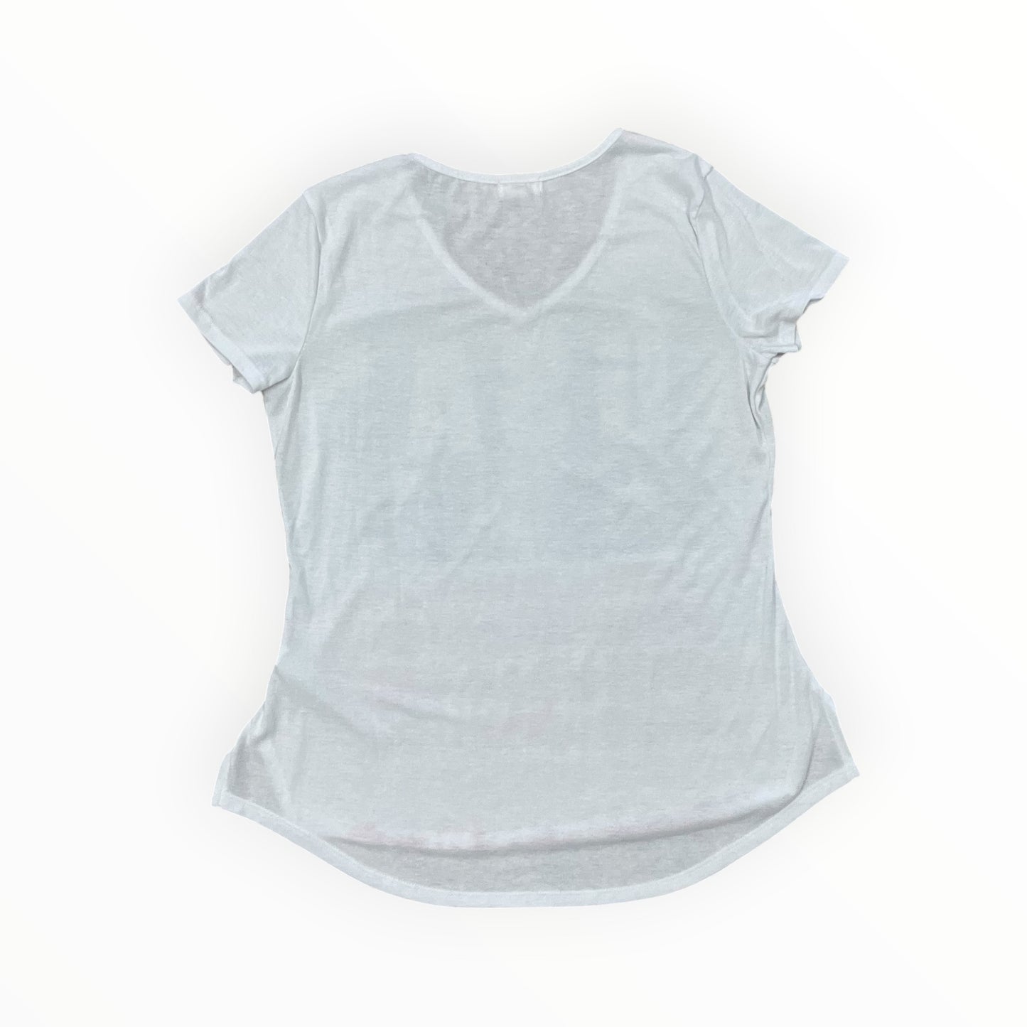 Top Ss By Clothes Mentor In White, Size:M