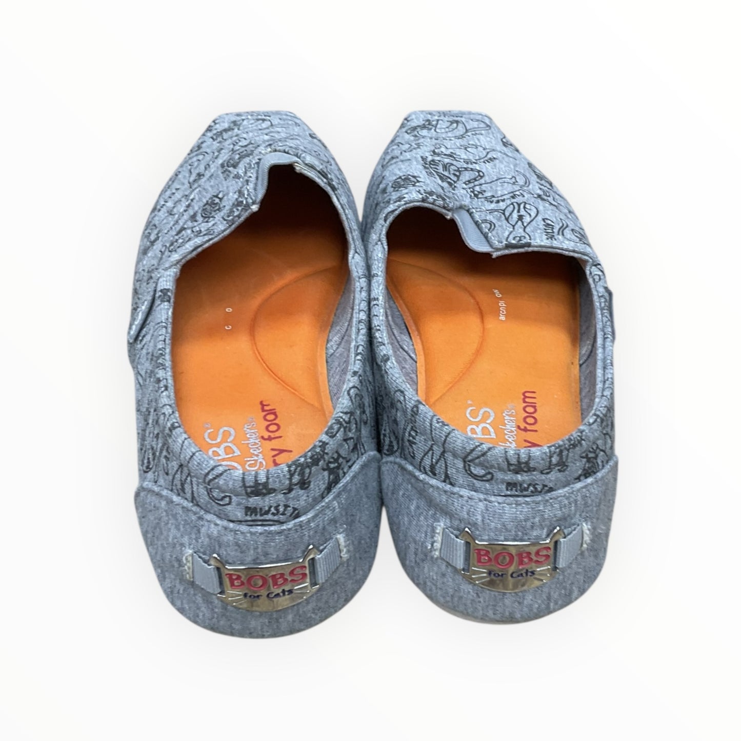 Shoes Flats By Bobs In Grey, Size:8