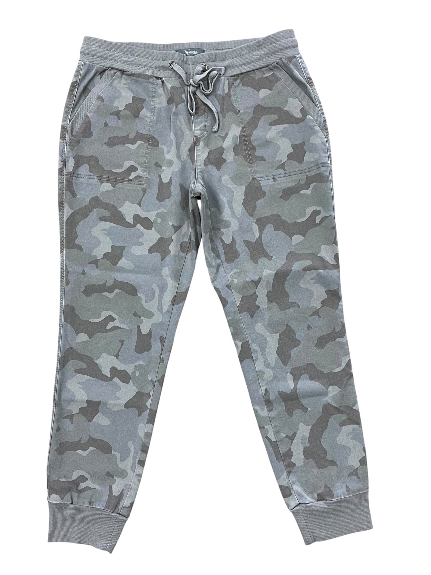 Pants Joggers By Natural Reflections In Camouflage Print, Size:L