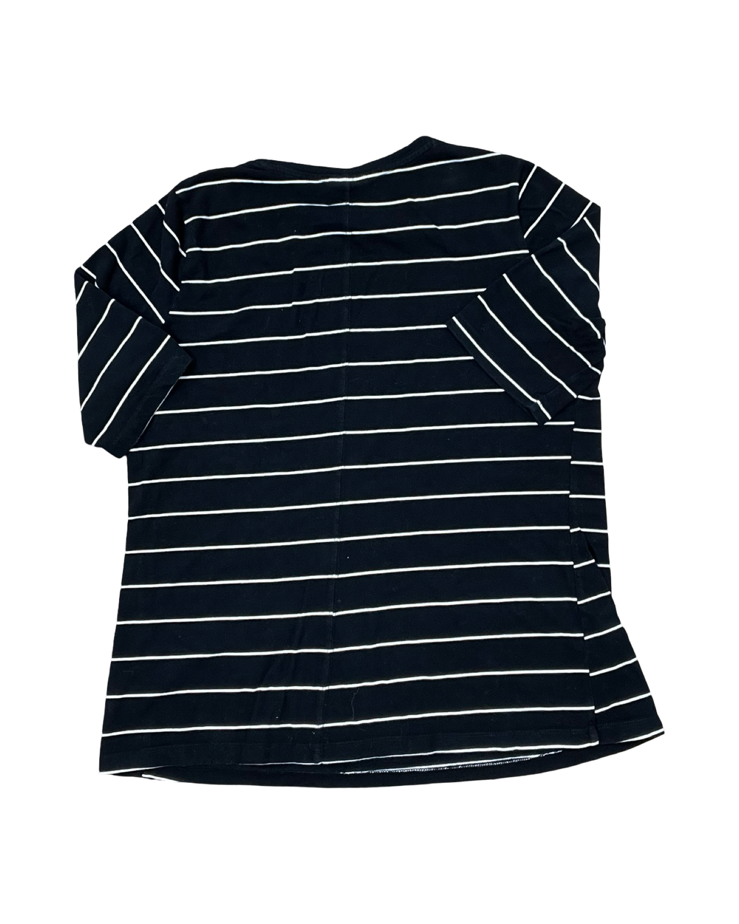 Top Ss By Who What Wear In Black & White, Size:Xl