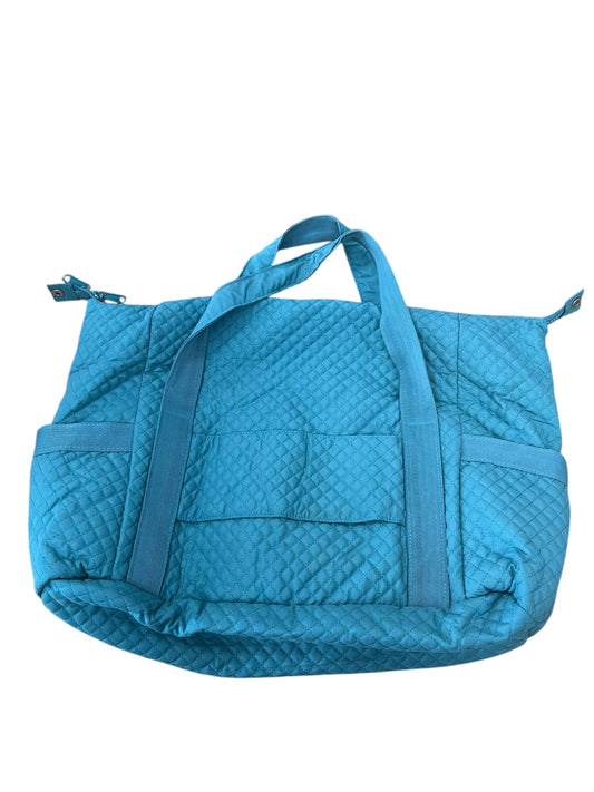 Tote By Clothes Mentor In Teal, Size:Large